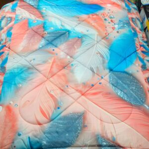 রঙিন পালক কমফর্টার